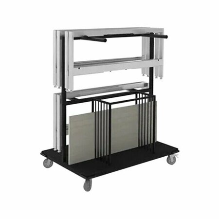 BON CHEF Nexus 51 1/4'' x 37.5 x 80 3/4'' Transport and Storage Cart 201NXFT